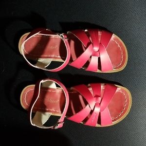 Red Salt Water sandals